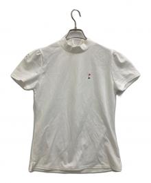 BORDERS at BALCONY（ボーダーズアットバルコニー）の古着「MOCKNECK TEE」｜ホワイト