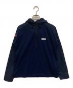 BRIEFINGブリーフィング）の古着「ハーフジップパーカー」｜ネイビー