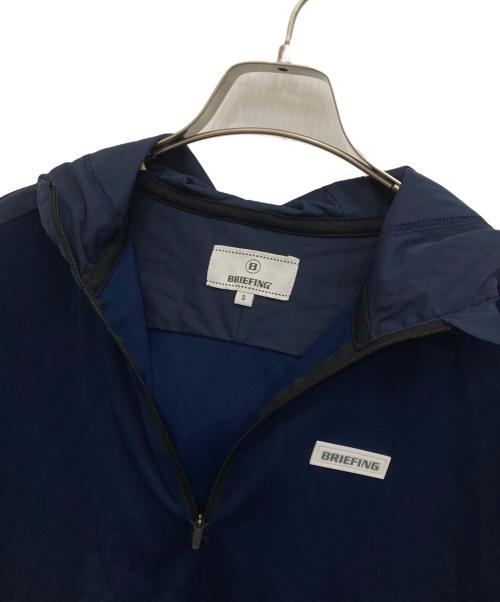 BRIEFING（ブリーフィング）BRIEFING (ブリーフィング) ハーフジップパーカー ネイビー サイズ:Sの古着・服飾アイテム