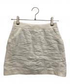 BRIEFINGブリーフィング）の古着「ミニスカート」｜ホワイト