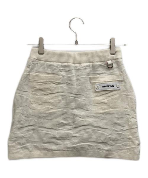 BRIEFING（ブリーフィング）BRIEFING (ブリーフィング) ミニスカート ホワイト サイズ:XSの古着・服飾アイテム