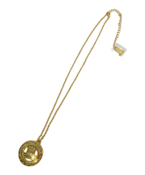 LANVIN（ランバン）LANVIN (ランバン) クリップ台座付きネックレス型マーカー ピンク×ゴールド 未使用品の古着・服飾アイテム