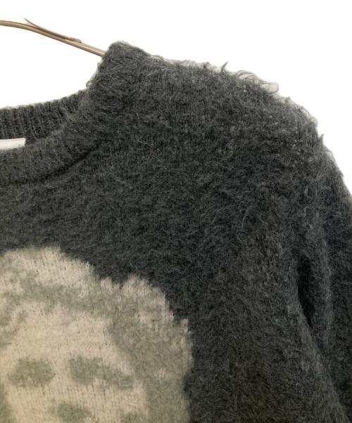 WISHFOREVER（ウィッシュフォーエバー）wishforever (ウィッシュフォーエバー) ニット グレー サイズ:Mの古着・服飾アイテム