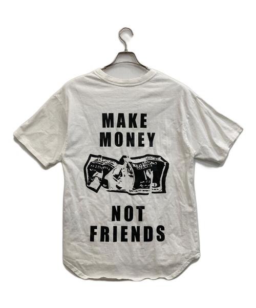 CVTVLIST（カタリスト）CVTVLIST (カタリスト) MAKE MONEY TEE ホワイトの古着・服飾アイテム