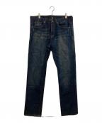 ALEXANDER McQUEENアレキサンダーマックイーン）の古着「ダメージ加工デニムパンツ」｜インディゴ