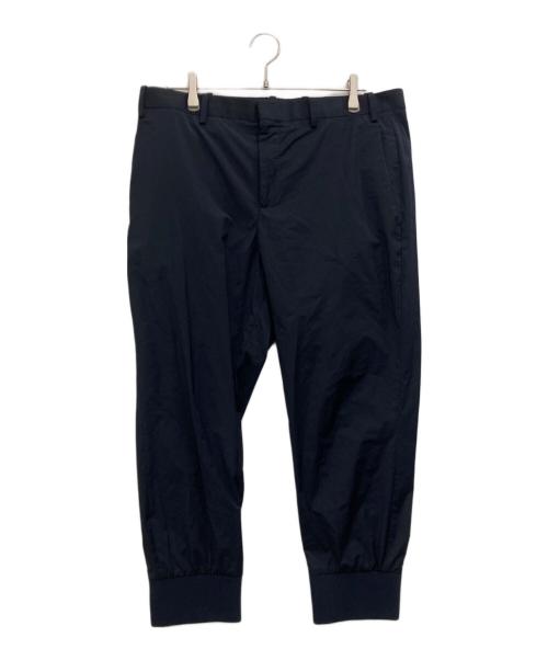 NEIL BARRETT（ニールバレット）NEIL BARRETT (ニールバレット) リブストレッチナイロンパンツ ネイビー サイズ:-の古着・服飾アイテム