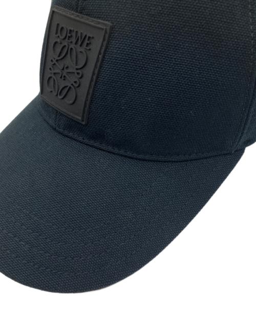 LOEWE（ロエベ）LOEWE (ロエベ) アナグラムパッチ キャップ ネイビー サイズ:59の古着・服飾アイテム