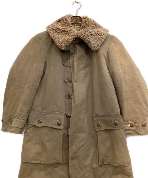スウェーデン軍（スウェーデングン）スウェーデン軍 (スウェーデングン) M1909ミリタリーコート ブラウン サイズ:FREEの古着・服飾アイテム