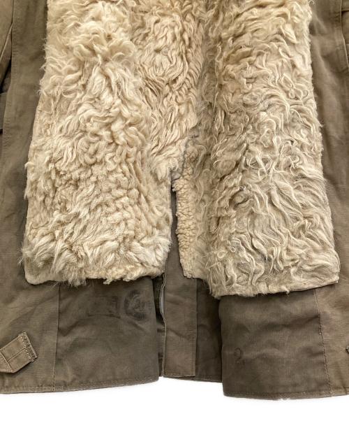 スウェーデン軍（スウェーデングン）スウェーデン軍 (スウェーデングン) M1909ミリタリーコート ブラウン サイズ:FREEの古着・服飾アイテム