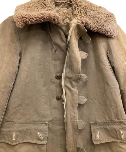 スウェーデン軍（スウェーデングン）スウェーデン軍 (スウェーデングン) M1909ミリタリーコート ブラウン サイズ:FREEの古着・服飾アイテム