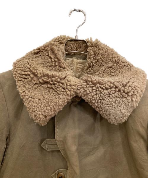 スウェーデン軍（スウェーデングン）スウェーデン軍 (スウェーデングン) M1909ミリタリーコート ブラウン サイズ:FREEの古着・服飾アイテム