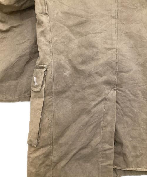 スウェーデン軍（スウェーデングン）スウェーデン軍 (スウェーデングン) M1909ミリタリーコート ブラウン サイズ:FREEの古着・服飾アイテム