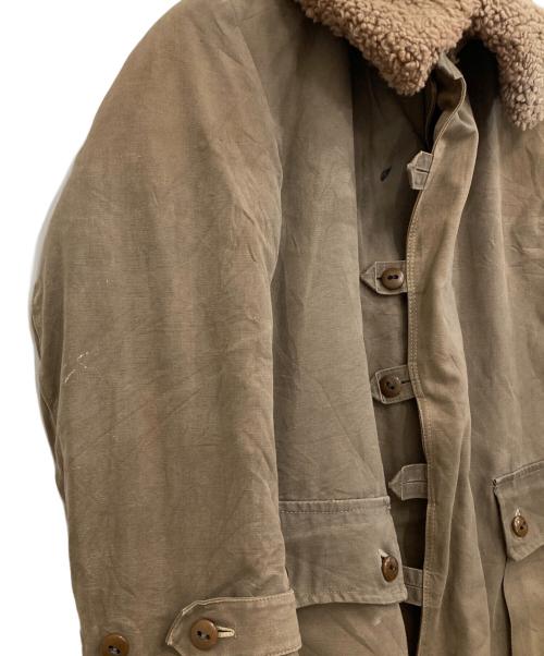 スウェーデン軍（スウェーデングン）スウェーデン軍 (スウェーデングン) M1909ミリタリーコート ブラウン サイズ:FREEの古着・服飾アイテム