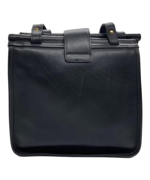 COACH（コーチ）COACH (コーチ) レザーハンドバッグ ブラックの古着・服飾アイテム