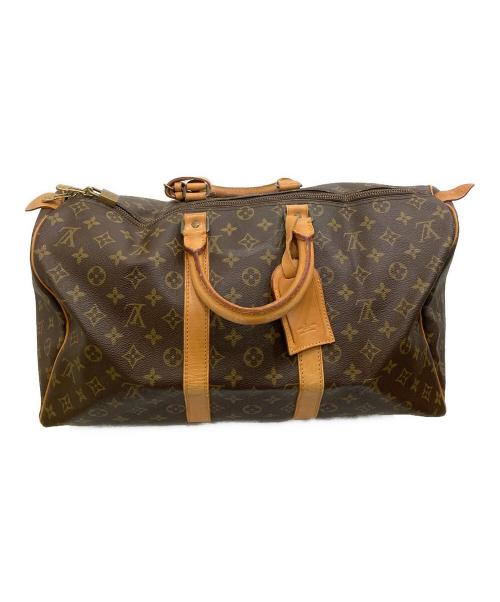 LOUIS VUITTON（ルイ ヴィトン）LOUIS VUITTON (ルイ ヴィトン) トラベルバッグ ブラウンの古着・服飾アイテム