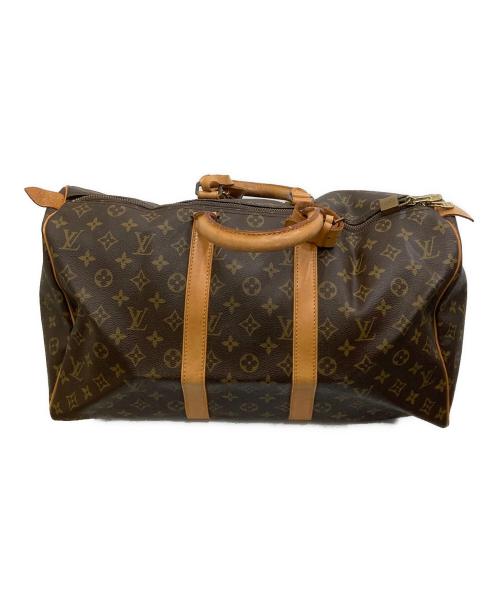 LOUIS VUITTON（ルイ ヴィトン）LOUIS VUITTON (ルイ ヴィトン) トラベルバッグ ブラウンの古着・服飾アイテム