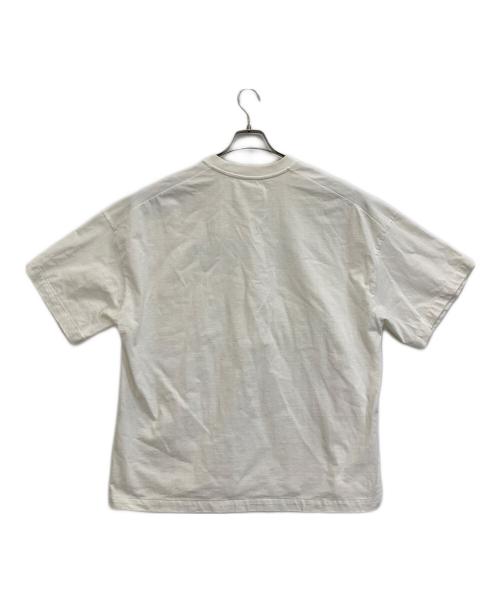 JIL SANDER（ジルサンダー）JIL SANDER (ジルサンダー) ロゴTシャツ ホワイト サイズ:Lの古着・服飾アイテム