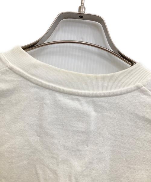 JIL SANDER（ジルサンダー）JIL SANDER (ジルサンダー) ロゴTシャツ ホワイト サイズ:Lの古着・服飾アイテム