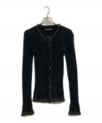 DOLCE & GABBANAドルチェ＆ガッバーナ）の古着「カーディガン」｜ブラック