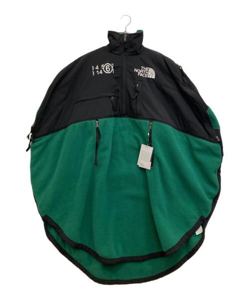 MM6 Maison Margiela（エムエムシックスメゾンマルジェラ）MM6 Maison Margiela (エムエムシックスメゾンマルジェラ) THE NORTH FACE (ザ ノース フェイス) コラボサークルデナリドレス ブラック×グリーン サイズ:XS 未使用品の古着・服飾アイテム