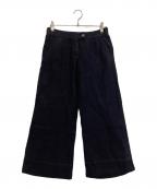 C.P COMPANYシーピーカンパニー）の古着「リネンパンツ」｜ネイビー