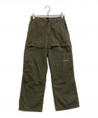 C.P COMPANYシーピーカンパニー）の古着「ワイドパンツ」｜オリーブ