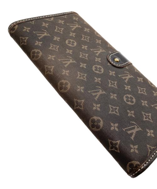 LOUIS VUITTON（ルイ ヴィトン）LOUIS VUITTON (ルイ ヴィトン) 2つ折り長財布 ブラウンの古着・服飾アイテム