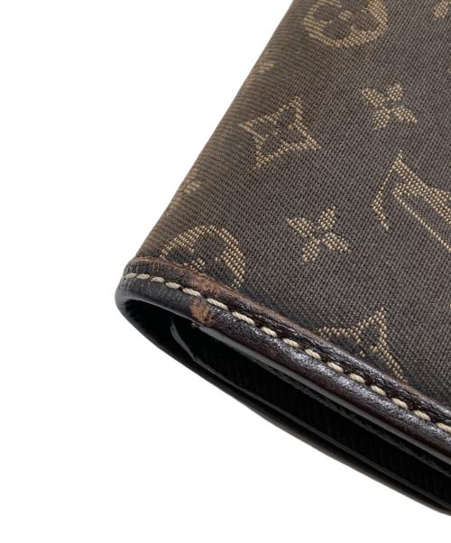 LOUIS VUITTON（ルイ ヴィトン）LOUIS VUITTON (ルイ ヴィトン) 2つ折り長財布 ブラウンの古着・服飾アイテム