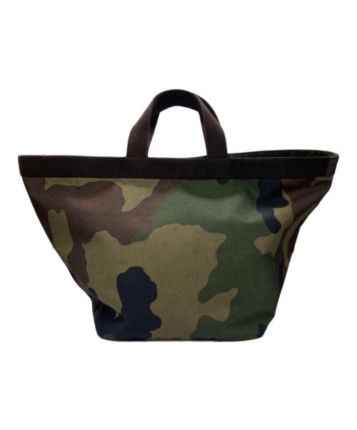 Herve Chapelier（エルベシャプリエ）Herve Chapelier (エルベシャプリエ) カモフラ柄トートバッグ オリーブの古着・服飾アイテム