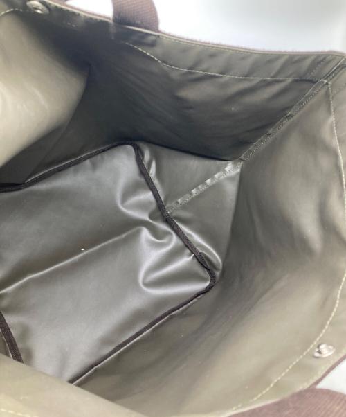 Herve Chapelier（エルベシャプリエ）Herve Chapelier (エルベシャプリエ) カモフラ柄トートバッグ オリーブの古着・服飾アイテム