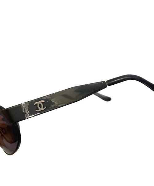 CHANEL（シャネル）CHANEL (シャネル) ココマークサングラス ブラックの古着・服飾アイテム