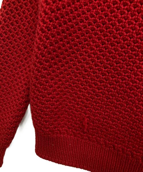 PRADA（プラダ）PRADA (プラダ) ウールニット レッド サイズ:56の古着・服飾アイテム