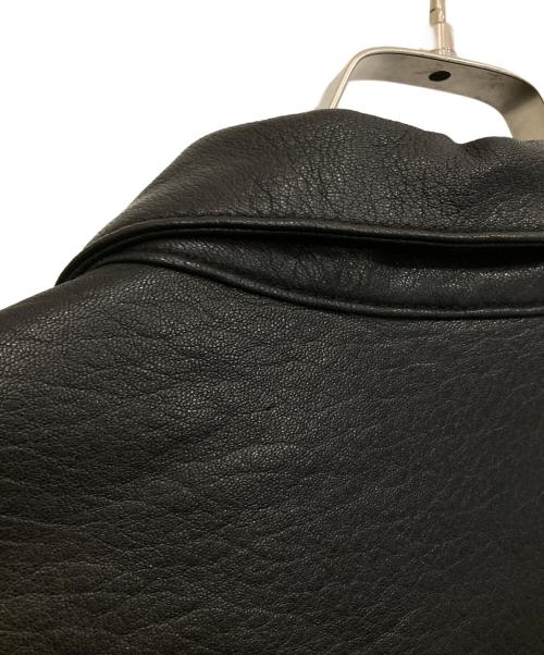 JOURNAL STANDARD（ジャーナルスタンダード）JOURNAL STANDARD (ジャーナルスタンダード) NZラムレザートラッカージャケット ブラック サイズ:Lの古着・服飾アイテム