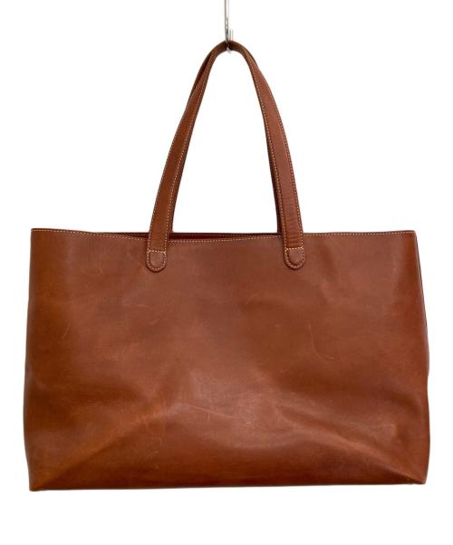 土屋鞄（ツチヤカバン）土屋鞄 (ツチヤカバン) ラージトートバッグ ブラウンの古着・服飾アイテム