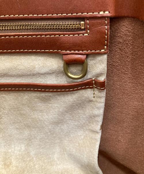 土屋鞄（ツチヤカバン）土屋鞄 (ツチヤカバン) ラージトートバッグ ブラウンの古着・服飾アイテム