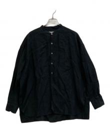 ticca（ティッカ）の古着「リネンシャツ」｜ネイビー