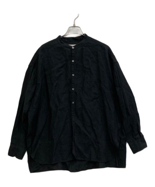 ticca（ティッカ）ticca (ティッカ) リネンシャツ ネイビー サイズ:FREEの古着・服飾アイテム