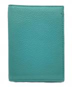 TIFFANY & Co.ティファニー）の古着「パスポートケース」｜スカイブルー