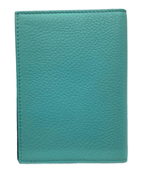 TIFFANY & Co.（ティファニー）TIFFANY & Co. (ティファニー) パスポートケース スカイブルーの古着・服飾アイテム