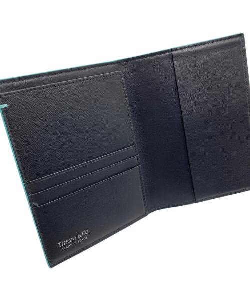 TIFFANY & Co.（ティファニー）TIFFANY & Co. (ティファニー) パスポートケース スカイブルーの古着・服飾アイテム