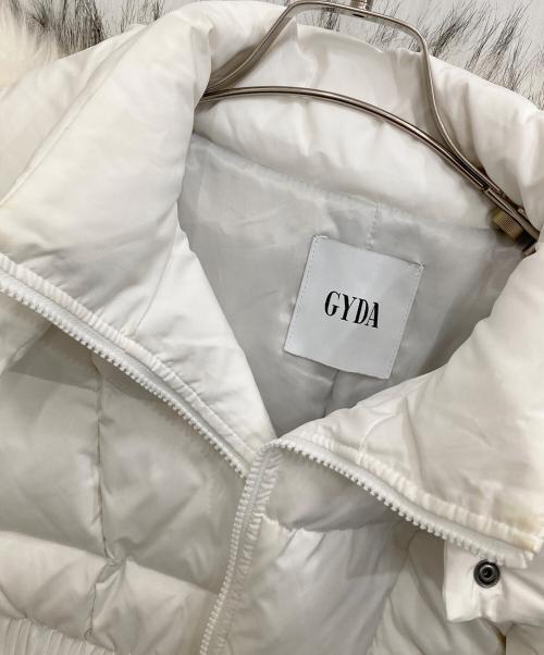 GYDA（ジェイダ）GYDA (ジェイダ) ダウンコート ホワイト サイズ:Fの古着・服飾アイテム