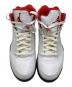 NIKE (ナイキ) ハイカットスニーカー ホワイト×レッド サイズ:26.5：13000円