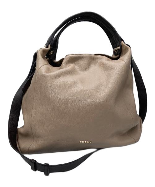 FURLA（フルラ）FURLA (フルラ) 2WAYバッグ ブラウンの古着・服飾アイテム