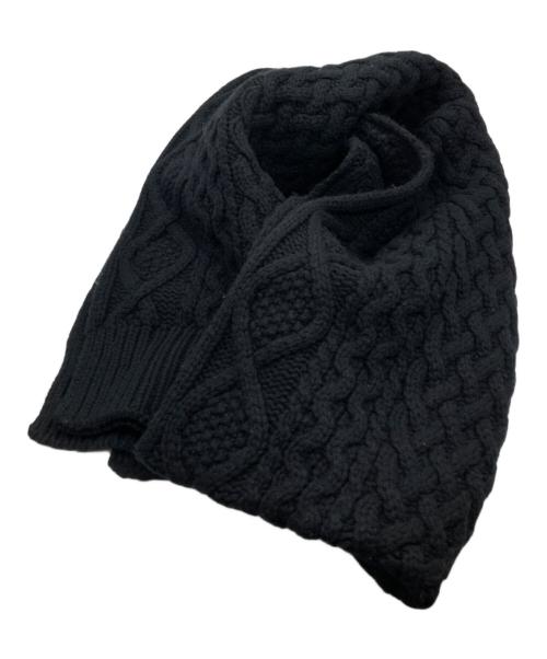 Vivienne Westwood RED LABEL（ヴィヴィアンウエストウッドレッドレーベル）Vivienne Westwood RED LABEL (ヴィヴィアンウエストウッドレッドレーベル) ニットマフラー ブラックの古着・服飾アイテム