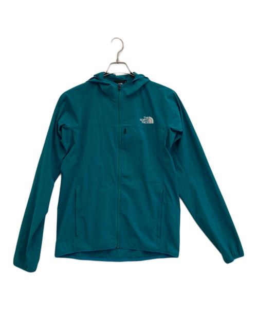 THE NORTH FACE（ザ ノース フェイス）THE NORTH FACE (ザ ノース フェイス) Mountain Softshell Hoodie スカイブルー サイズ:Ｌの古着・服飾アイテム