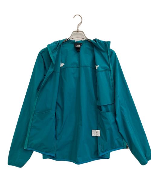 THE NORTH FACE（ザ ノース フェイス）THE NORTH FACE (ザ ノース フェイス) Mountain Softshell Hoodie スカイブルー サイズ:Ｌの古着・服飾アイテム