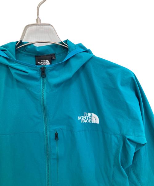 THE NORTH FACE（ザ ノース フェイス）THE NORTH FACE (ザ ノース フェイス) Mountain Softshell Hoodie スカイブルー サイズ:Ｌの古着・服飾アイテム