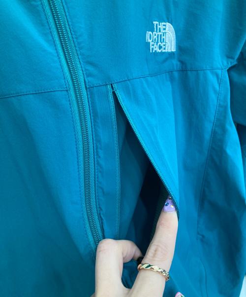 THE NORTH FACE（ザ ノース フェイス）THE NORTH FACE (ザ ノース フェイス) Mountain Softshell Hoodie スカイブルー サイズ:Ｌの古着・服飾アイテム