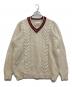 krochet（クロシェ）の古着「ウール混ニット」｜アイボリー