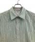 MADISON BLUE (マディソンブルー) RELAXED FIT S／S SH STRIPE ホワイト×グリーン サイズ:XS：11000円